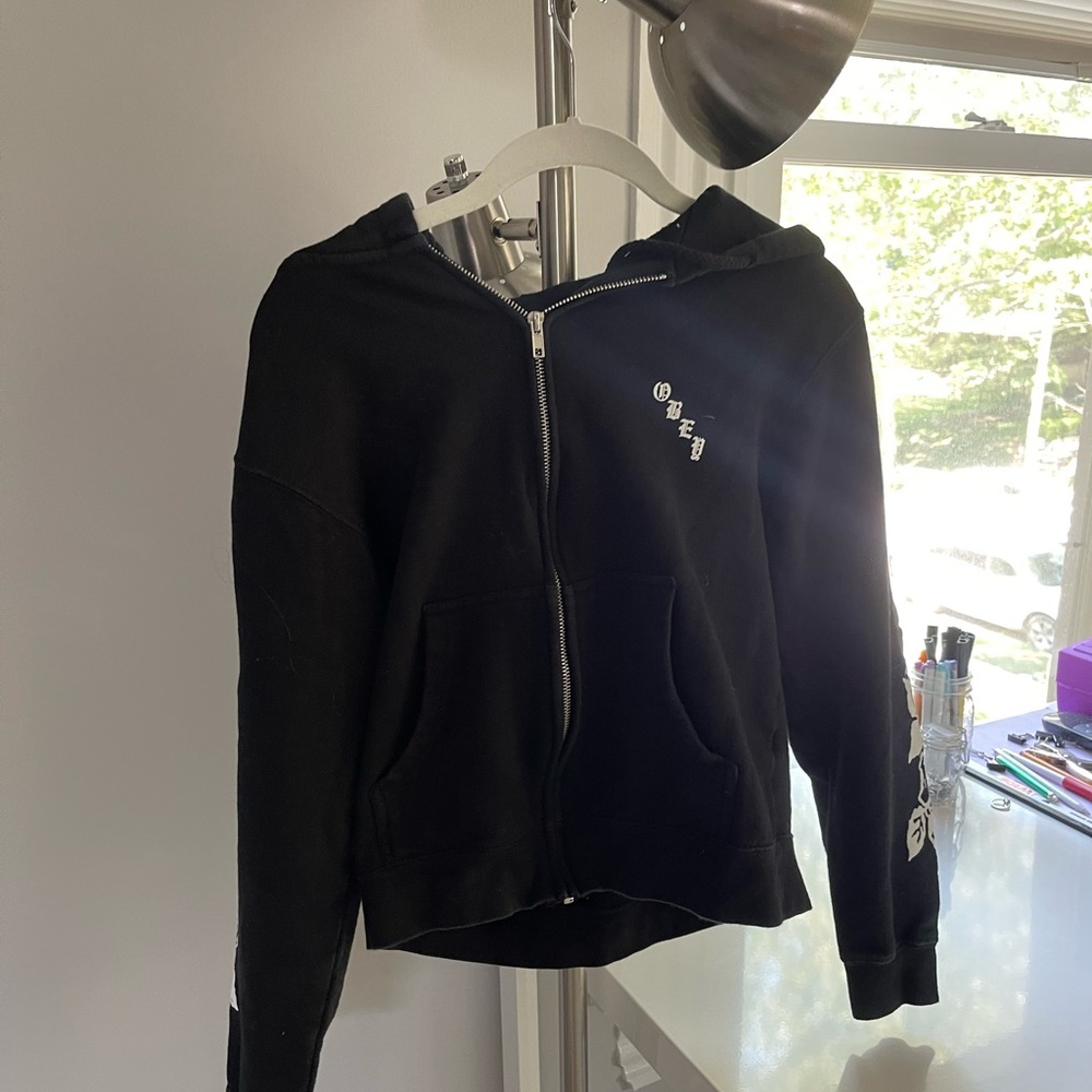Obey Zip Up Hoodie